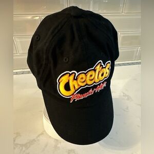 Funko Cheetos Flamin Hot Black‎ Ball Cap Adjustable Embroidered